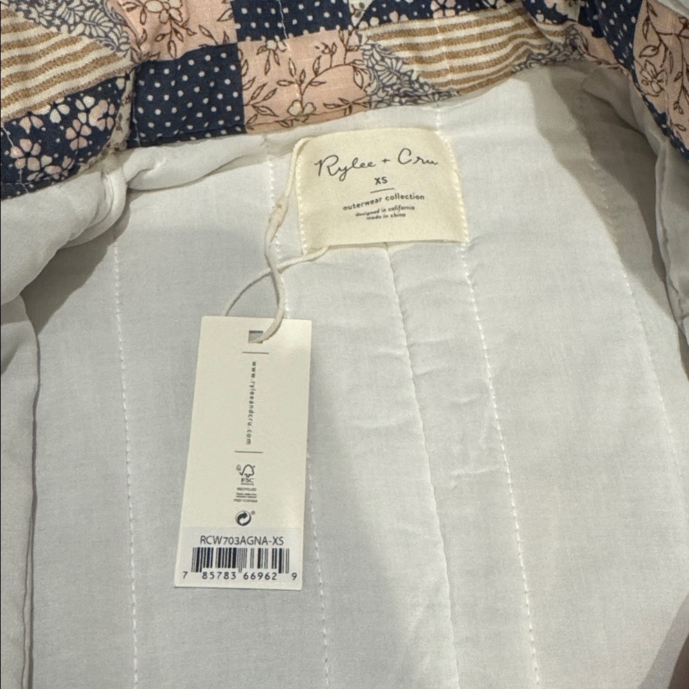 Rylee + Cru Floral Patchwork Jacket - Picture 2 of 3